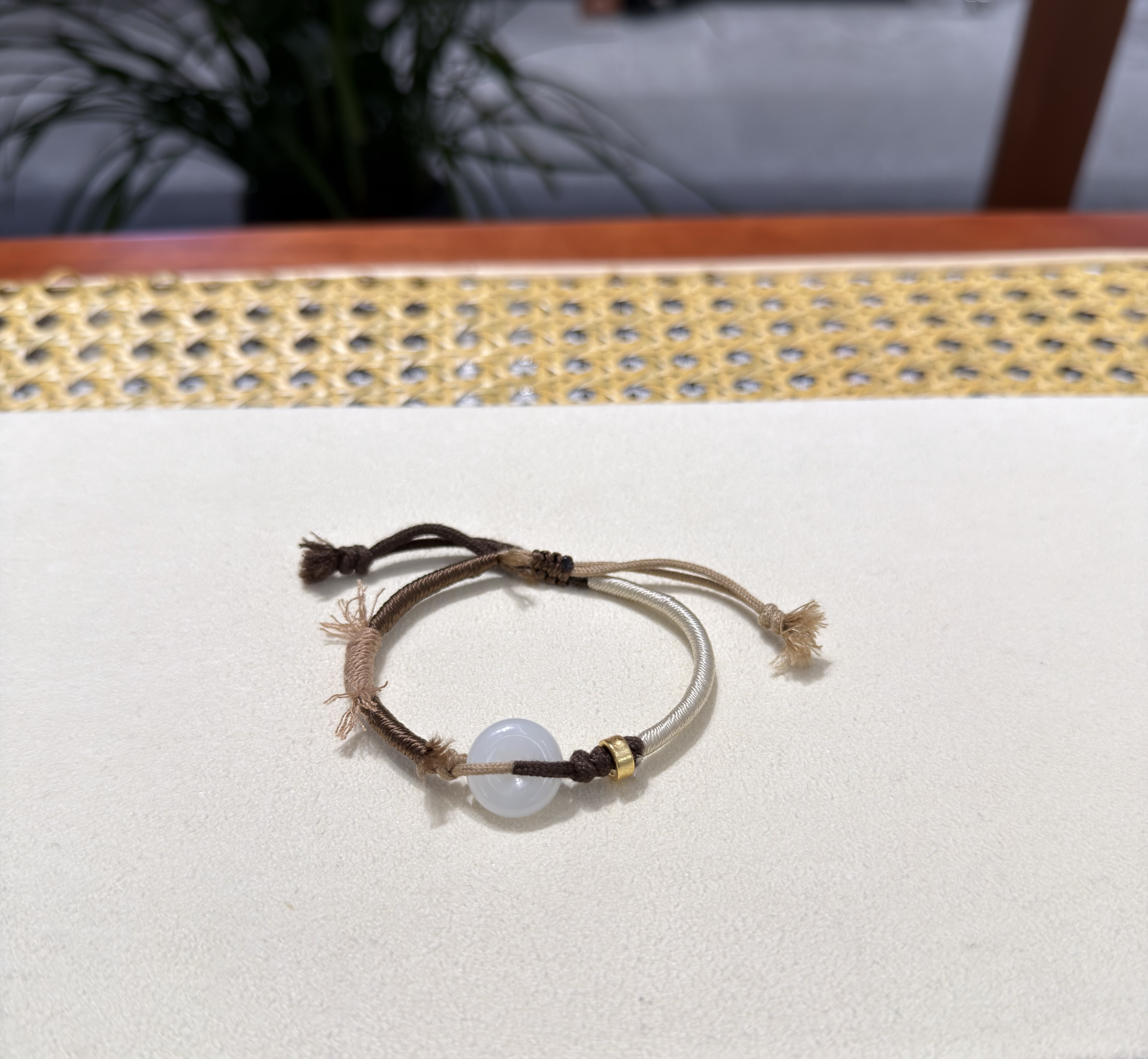 一念•设计「知许」国风新中式和田玉编绳手链,淘宝优惠券,粉丝福利购,淘宝优惠卷