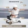 Beiyi 7-in-1 scooter can sit and ride for toddlers