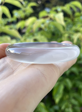 『青禾淑坊』天然玛瑙手镯  {天有风云常欲暮}  国风古典镯  54MM