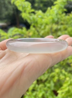 『青禾淑坊』天然玛瑙手镯 国风古典玉石镯 52mm