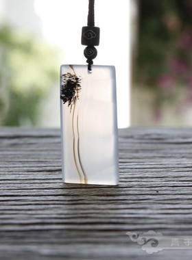 天然玛瑙古典玉石项链