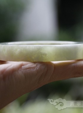 青禾淑坊古典岫玉手镯