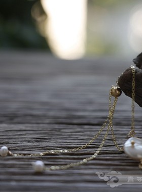 古典星辰手链天然珍珠
