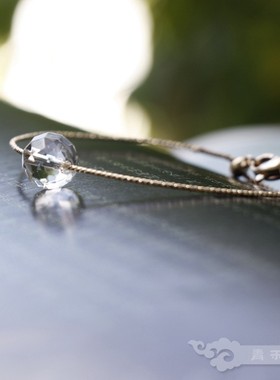 天然切面水晶古典手镯