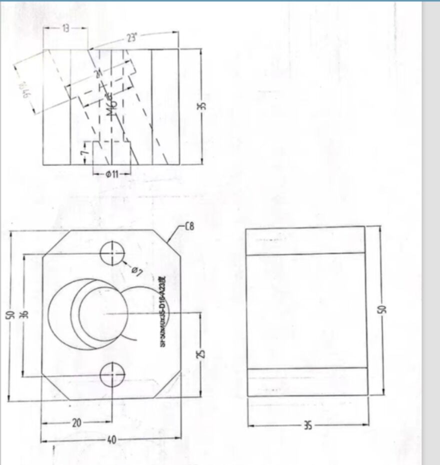 Y34模具斜导柱固定块固定座斜导柱座顺发斜顶压条耐磨块方型-图2