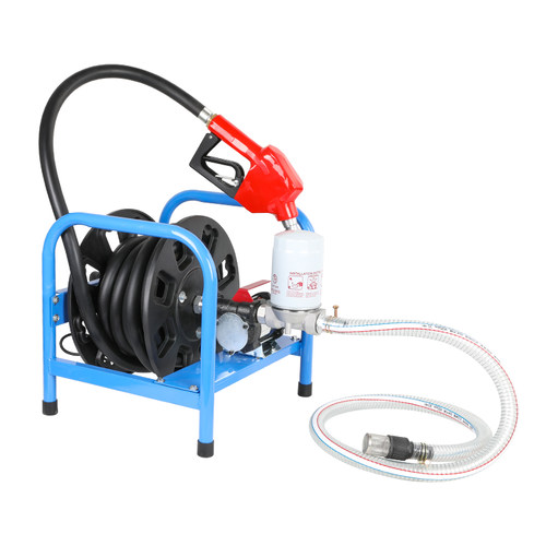 卡维特电动抽油泵柴油12v24v220v伏加油机车载小型加油枪带计量泵 - 图3