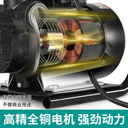 卡维特电动抽油泵12V24V220V伏柴油自动启停自吸大流量小型加油机 - 图1