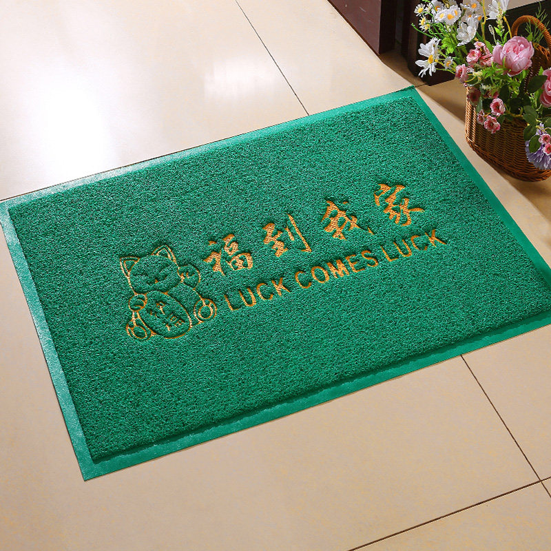入户门地垫绿色出入平安进门垫商用酒店欢迎光临门口防滑家用脚垫,淘宝优惠券,粉丝福利购,淘宝优惠卷