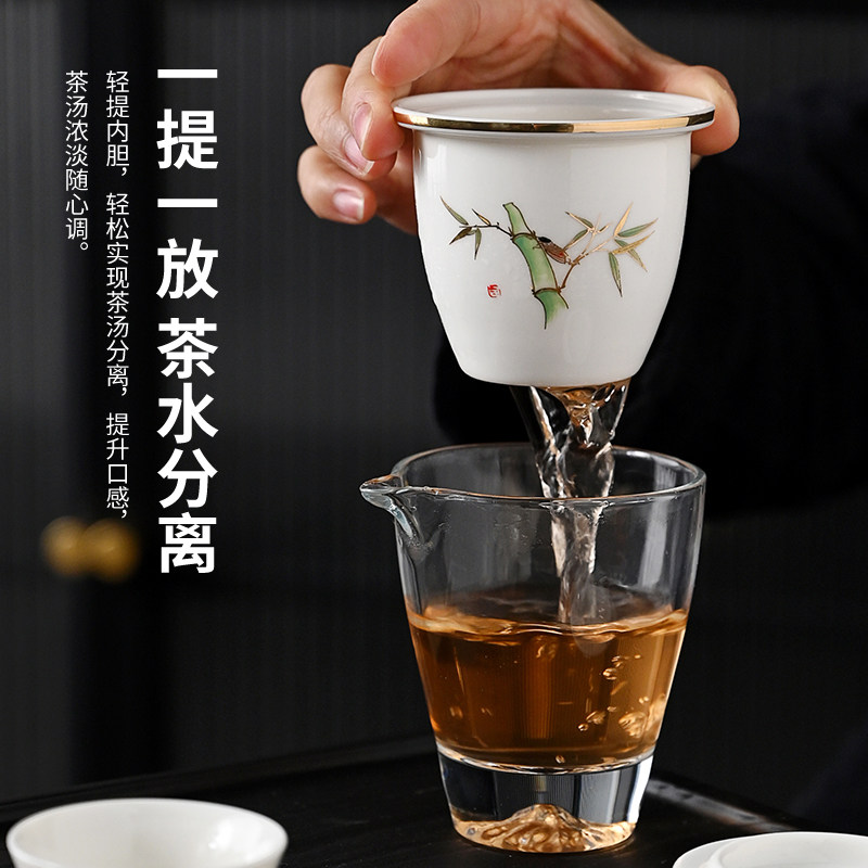 旅行茶具套装2026新款便携式收纳包一壶三杯旅游快客杯女生泡茶壶,淘宝优惠券,粉丝福利购,淘宝优惠卷