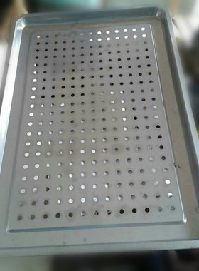 热卖不锈钢盘子商用蒸盘馒头盘子米饭盘蒸饭柜发酵箱专用全钢托盘