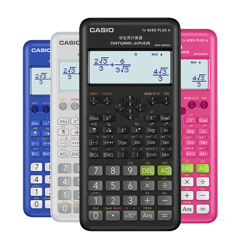 卡西欧CASIO FX-82ES PLUS A函数多功能科学计算器初中高考学生用人教版大学注会考试会计专用CPA考研计算机-图3