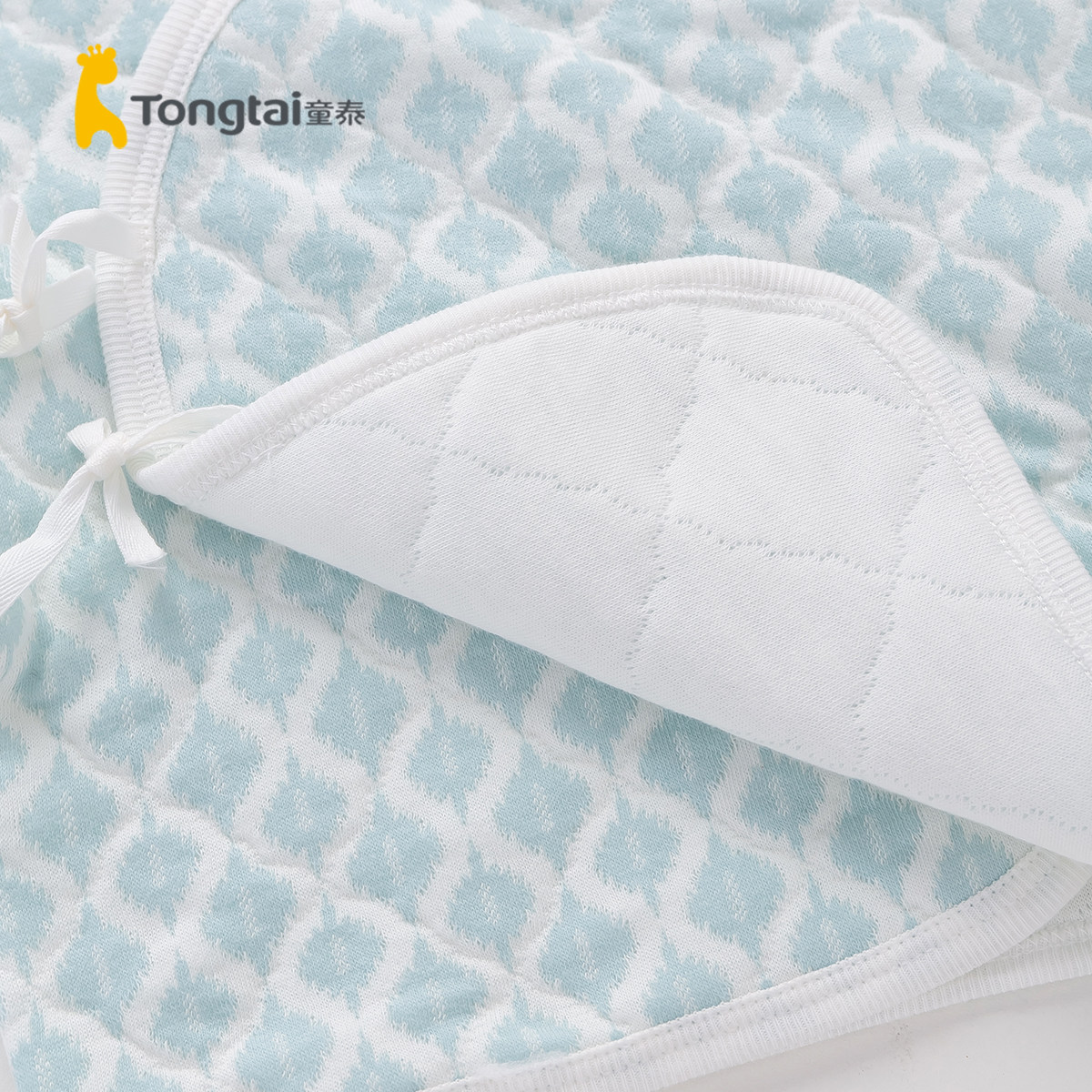 童泰婴儿三层保暖空气棉系带和服新生儿加厚秋冬季内衣套装0-3月,淘宝优惠券,粉丝福利购,淘宝优惠卷