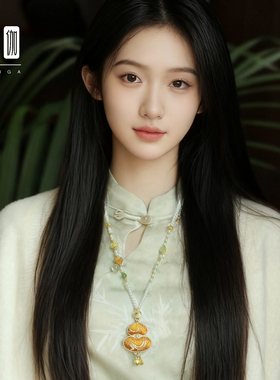 非遗宋锦葫芦吊坠挂绳秋冬毛衣链