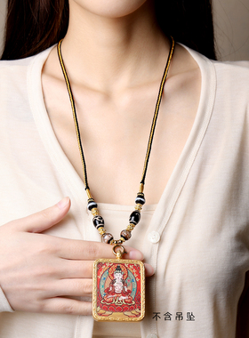 泰伽全手工精编佛牌绳男女