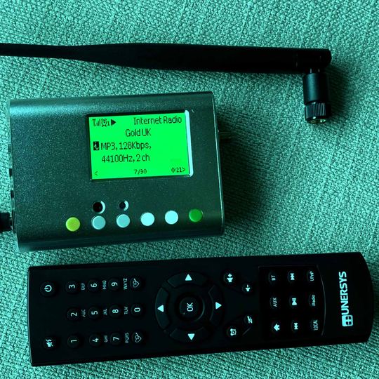 WiFi network radio head HiFi audio source