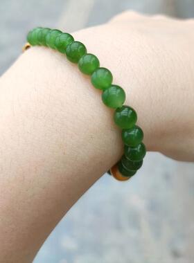 碧玉手串手链貔貅黄金棋南奇楠