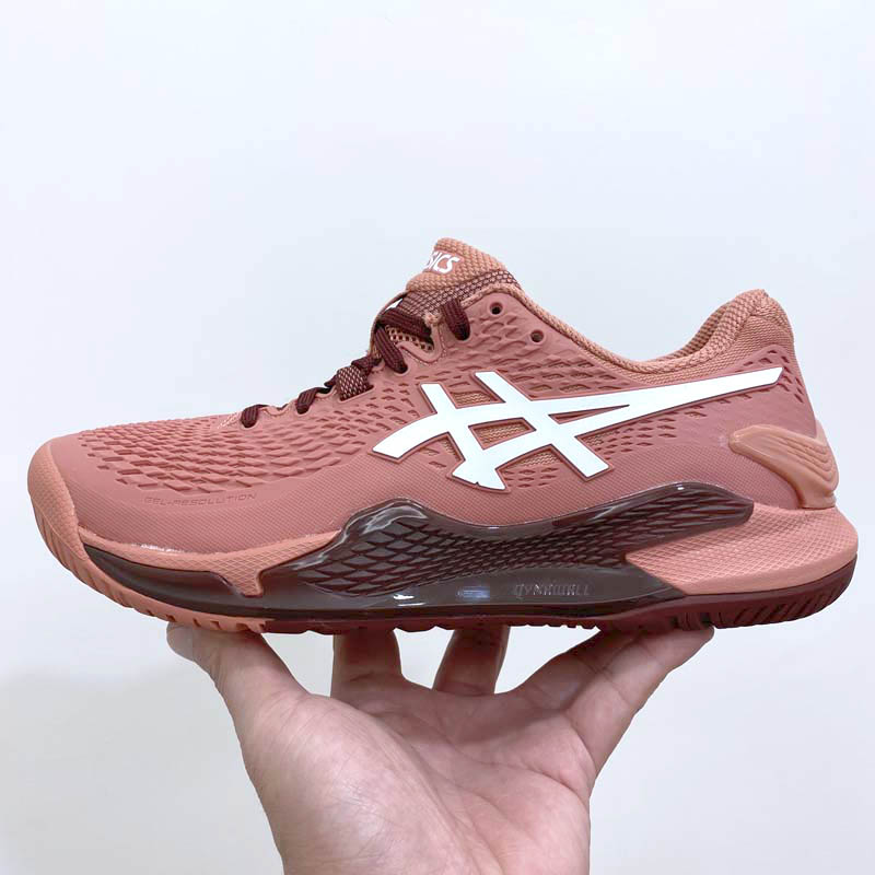 ASICS亚瑟士2023新款运动鞋RESOLUTION 9缓震网球鞋1042A208-600 - 图3