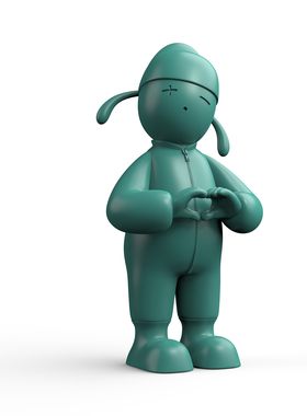 亲爱的李白 原创限量雕塑