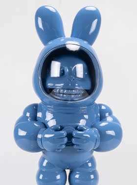 21造艺术|之之原创签名限量雕塑100版摆件礼物 星旅兔