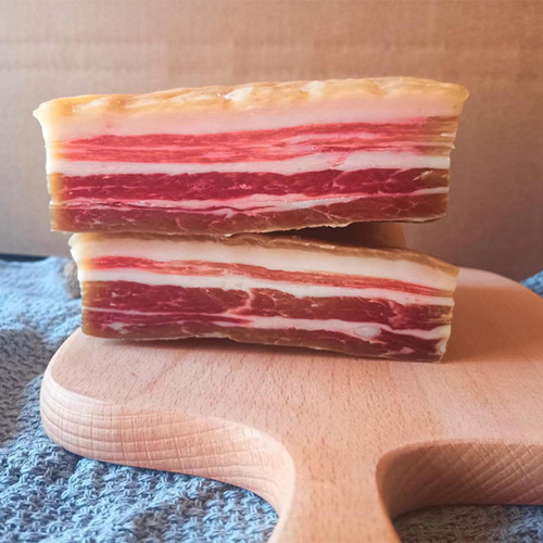云南特产正宗五花肉腊肉一年老腊肉农家风干土猪咸肉宣威腊肉10斤 - 图1