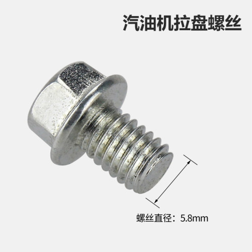 汽油机配件发电机水泵固定螺丝柴油微耕机抽水机启动器拉盘螺丝 - 图0