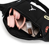 Lucky Leaf | Nike genuine men's and women's bags black 26 new sports bag outdoor travel bag waist bag messenger bag