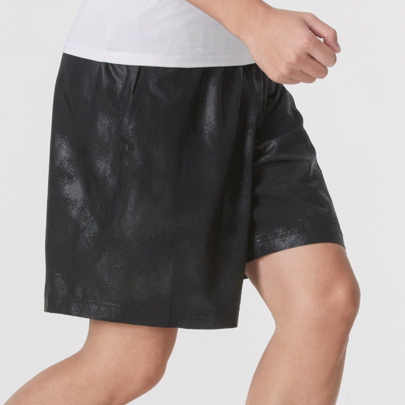 安德玛UA梭织短裤男裤 秋新款运动裤跑步训练裤宽松透气五分裤,淘宝优惠券,粉丝福利购,淘宝优惠卷