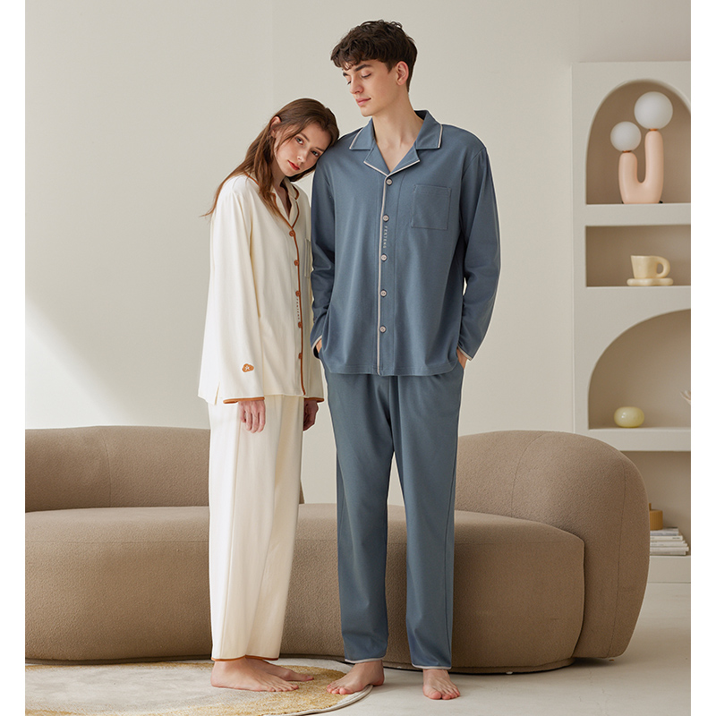 【范丞丞同款】芬腾情侣睡衣春秋季纯棉长袖套装女士加大男家居服,淘宝优惠券,粉丝福利购,淘宝优惠卷