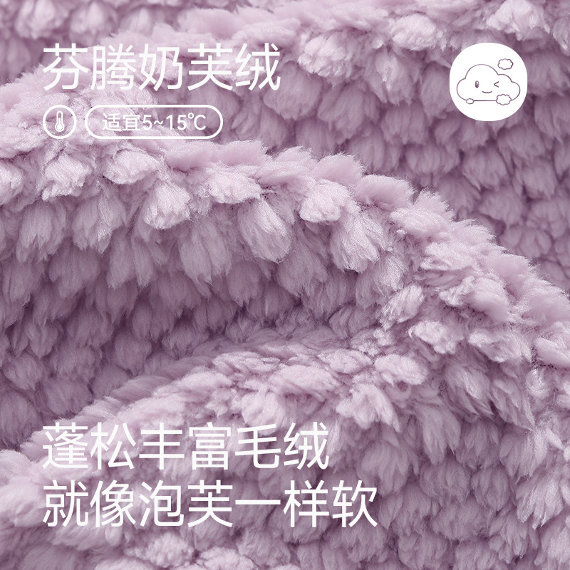 芬腾女童睡衣秋冬季加绒加厚珊瑚绒套装女孩儿童中大童保暖家居服,淘宝优惠券,粉丝福利购,淘宝优惠卷