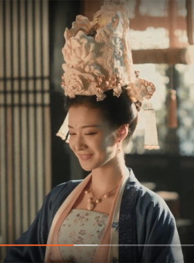 古典风璎珞淡水珍珠清平乐同款