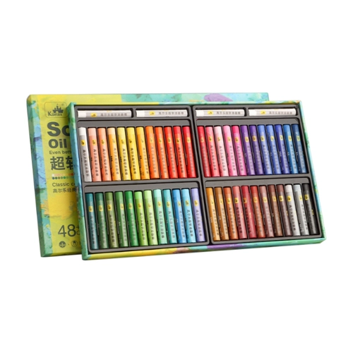 Масляная пастель, комплект, мелки, белый скребок, художественная бумага для рисования, кисть, 48 цветов, 36 цветов, 24 цветов, «сделай сам», ручная роспись