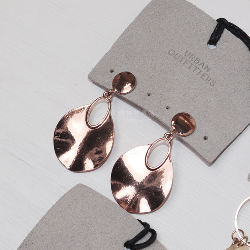 美国urban outfitters耳环三款小众设计earrings - 图0