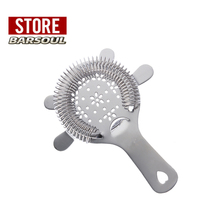 BARSOUL International Import Japanese Plum Flower Type Four Corner Filter Ice Filter Strainer Strainer