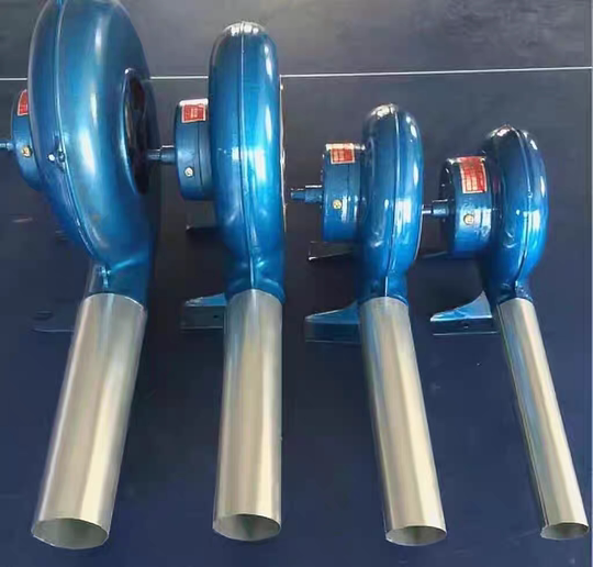 Hand-cranked blower hand-cranked powerful manual outdoor burning fire household wood stove manual hair dryer blowing the stove