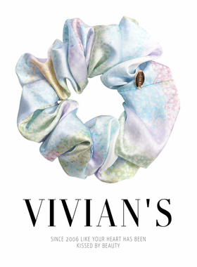 Vivian's彩虹云朵温柔大肠发圈