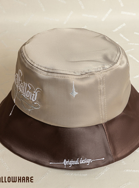 高级缎面撞色色丁系列帽子