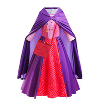 The new witch is also crazy cos costumes girl makeup prom witch The cape is playing princess dresses.