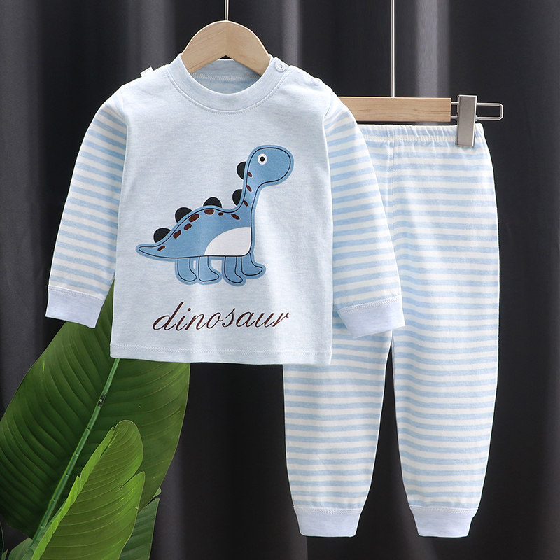 Children's underwear set pure cotton baby pajamas for boys