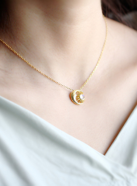 日韩轻奢珠宝天然星月女冰种