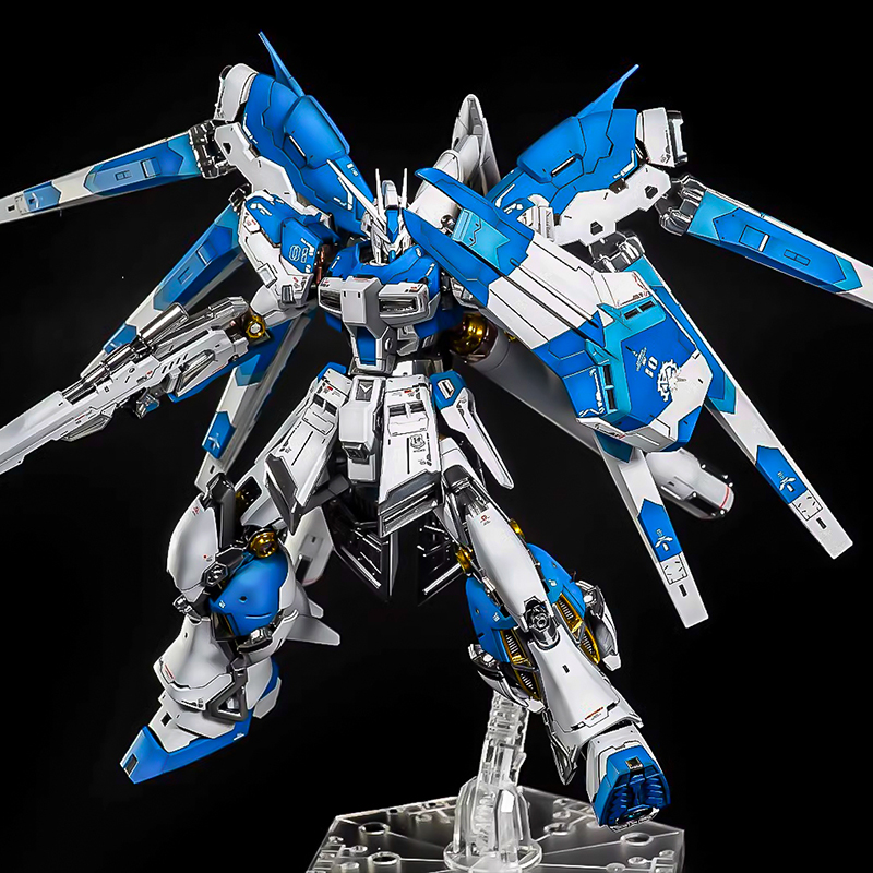alexshop加工 代工 万代 RG 1/144 海牛高达 Hi-v阿姆罗RX-93-V2 - 图1