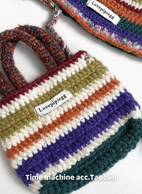 三件套秋冬保暖泫雅风女彩虹帽子