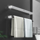 Towel rack punch-free toilet bathroom suction cup hanging rack bath towel rack simple creative wall hanging single rod storage rod