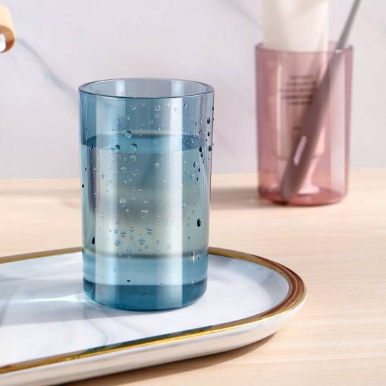 Plastic household couple Nordic style tooth bucket mouthwash cup