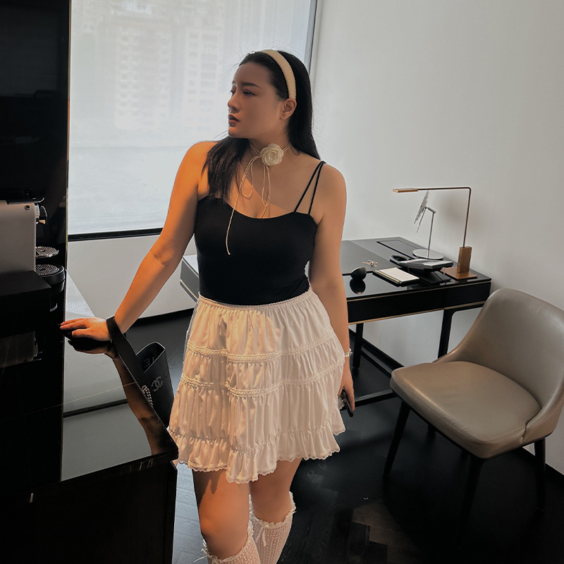 铅笔小鑫大码女装显瘦透气胸垫一体防下垂吊带百搭简约无痕美背,淘宝优惠券,粉丝福利购,淘宝优惠卷