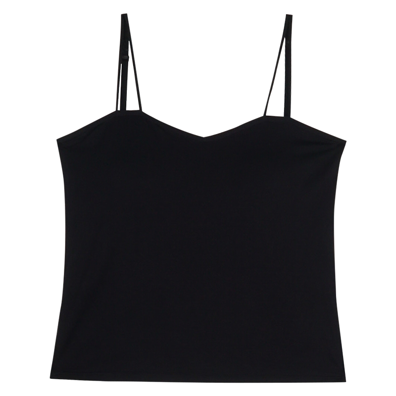 铅笔小鑫大码女装显瘦透气胸垫一体防下垂吊带百搭简约无痕美背,淘宝优惠券,粉丝福利购,淘宝优惠卷