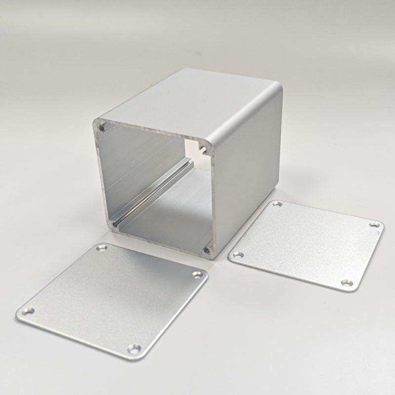 正方形铝型材盒子 铝合金一体全铝外壳 锂电池壳体70*70定制仪器,淘宝优惠券,粉丝福利购,淘宝优惠卷