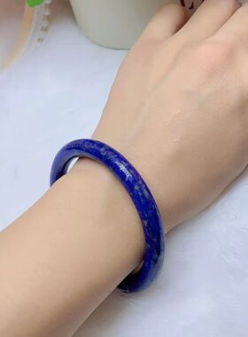 天然青金石手镯女款新中式国风手镯