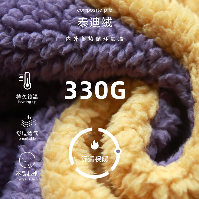 Bananagirl情侣睡衣珊瑚绒可爱卡通睡衣女冬加厚法兰绒保暖家居服,淘宝优惠券,粉丝福利购,淘宝优惠卷