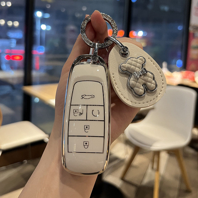 广汽埃安y汽车钥匙套plus埃安s魅580埃安v专用2023款传祺smax包扣,淘宝优惠券,粉丝福利购,淘宝优惠卷