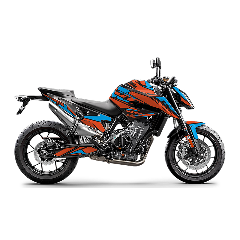 定制KTM duke790改装贴花690贴纸车身贴保护贴膜版画贴画轮毂贴纸 - 图1